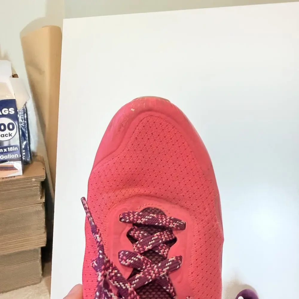 New Balance Womens 12 Nitrel v2 Trail Running Shoes Pink Purple Sneaker Hiking